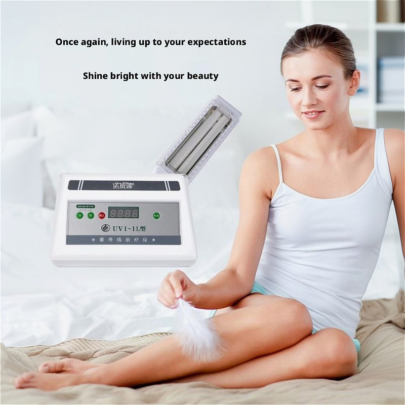 Professional 311nm UVB Phototherapy Device with Timer for Psoriasis Vitiligo Skin Treatment