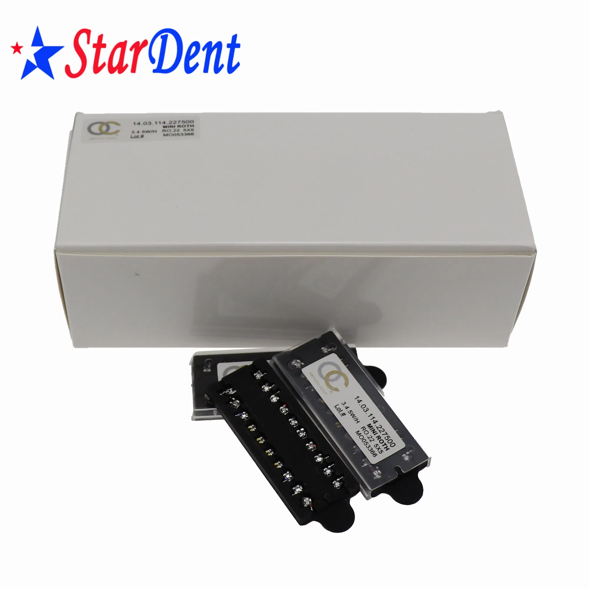 Dental Orthodontic Bracket Mini Metal Braces Roth Mbt Hospital Medical Lab Surgical Diagnostic Dentist Clinic Equipment