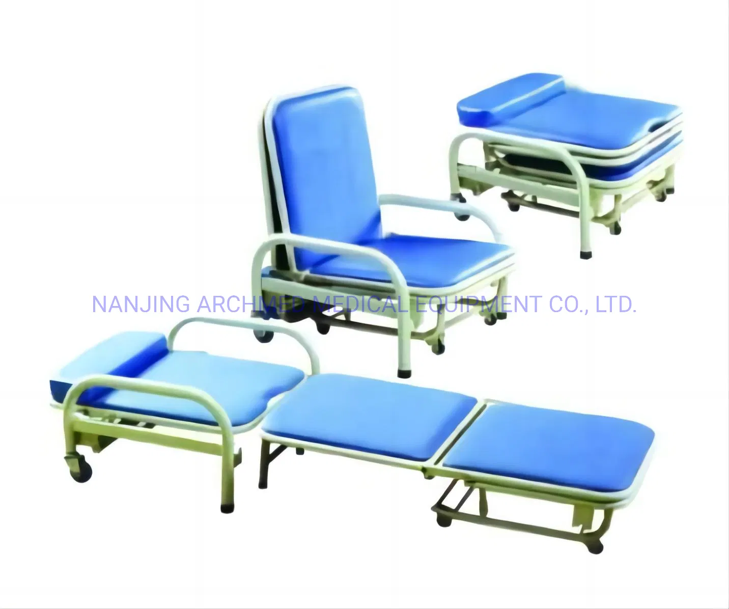 Medical Equipment Hospital Furniture Infant Gyneocllogy Bed Patient Strecher Accompany Chair