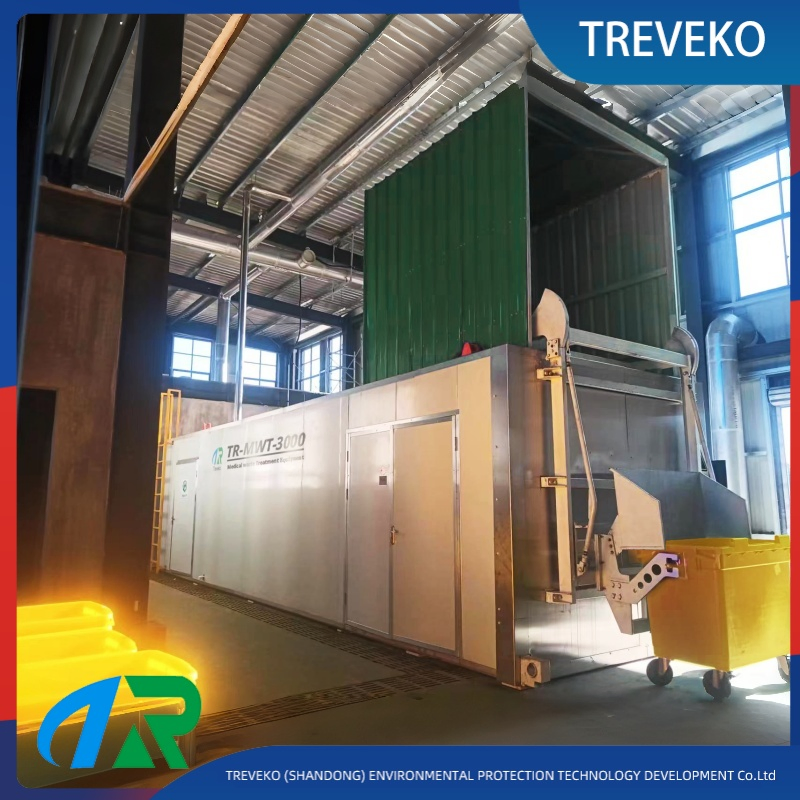 Stationary Microwave Steam Treatment Equipment for Protective Medical Materials Processing