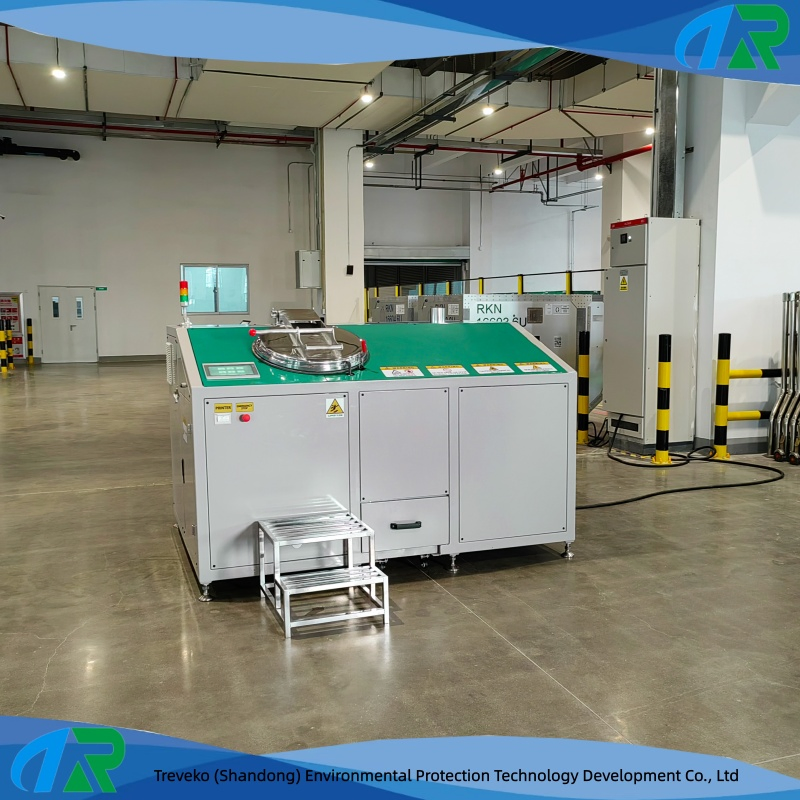 Rapid Microwave-Steam Sterilization Equipment for on-Site Treatment of Laboratory Hazardous Waste