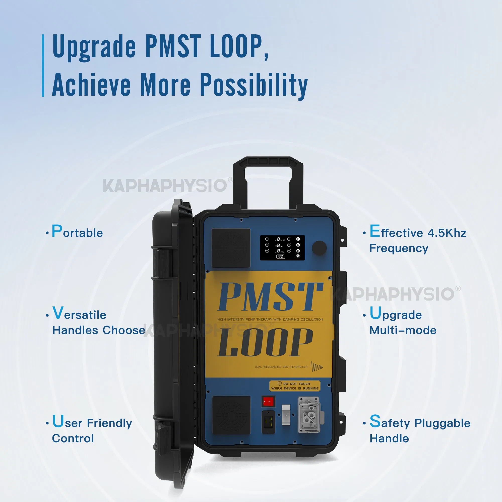 Advanced Pemf Magnetic Loop Therapy Device for Rehabilitation