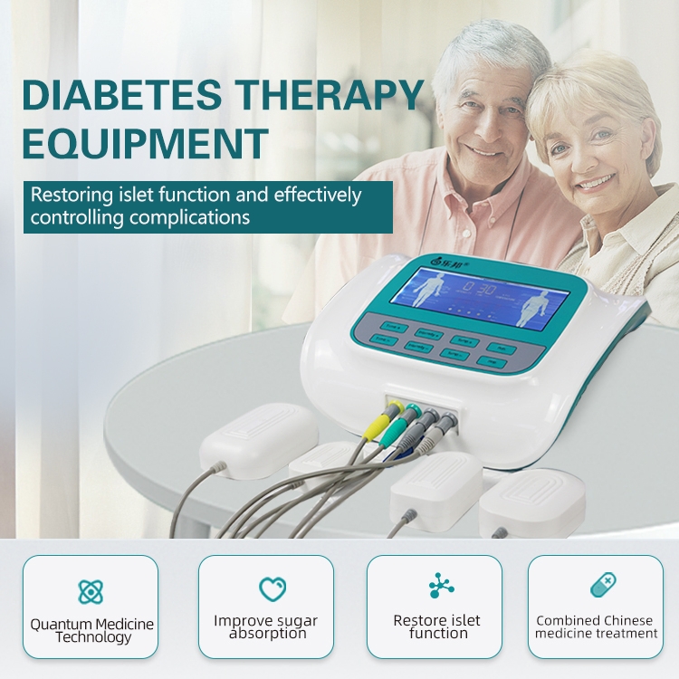 Elderly Care Low Level Therapy Instrument Physical Rehabilitation Physiotherapy Equipment for High Blood Sugar