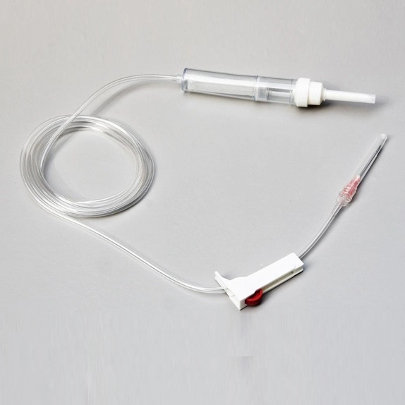 ISO13485 Medical Supplier IV Transfusion Infusion with Blood Filter
