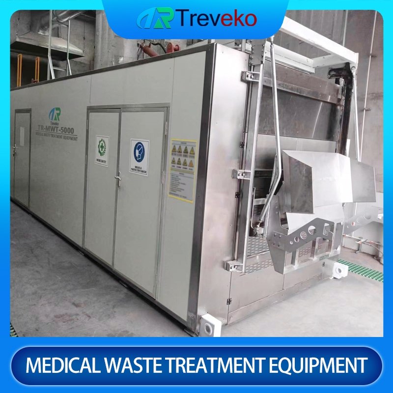 Microwave Medical Waste Treatment Equipment for Clinical and Laboratory Waste/Patient Linens