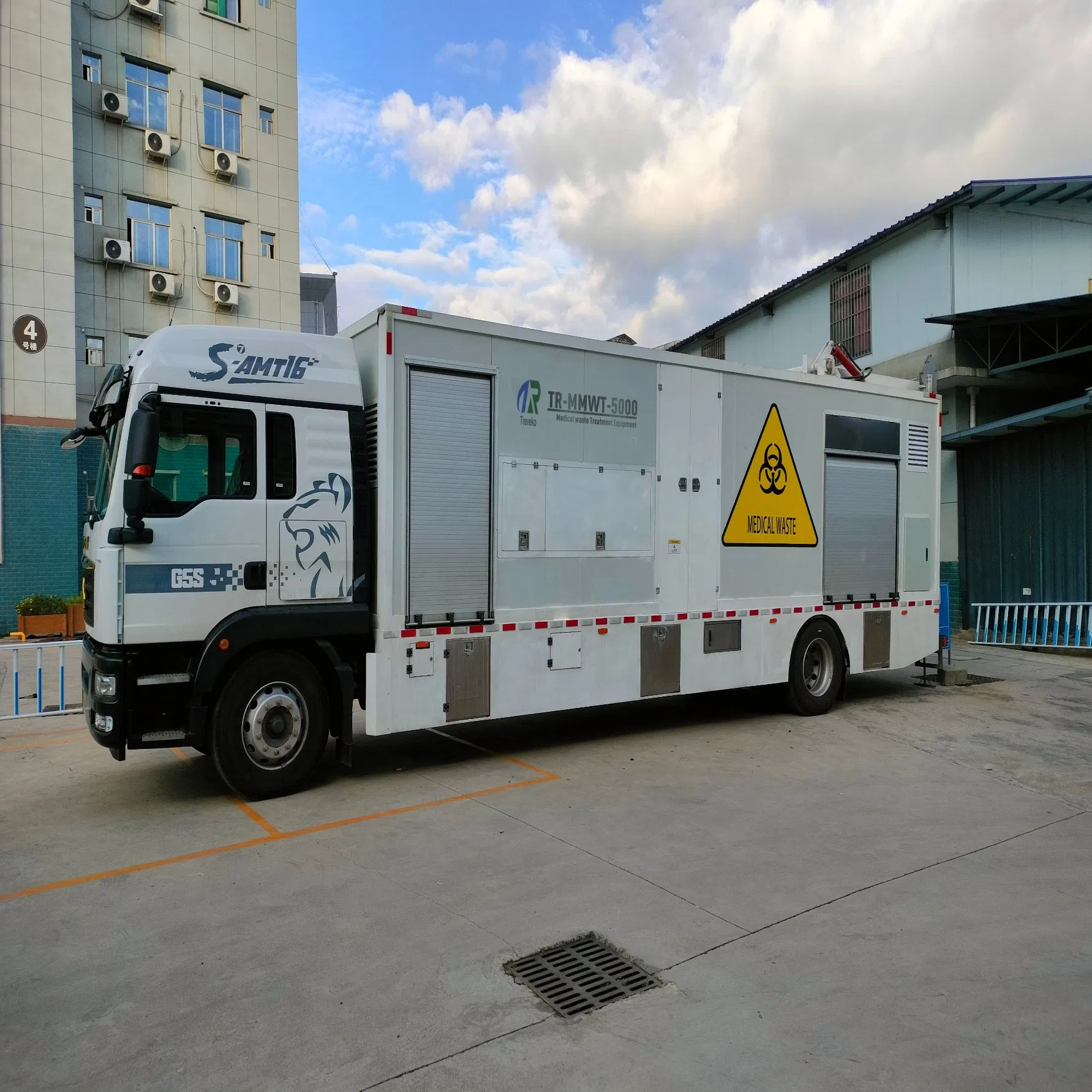 Containerized Mobile Medical Waste Disposal Equipment for Emergency Response
