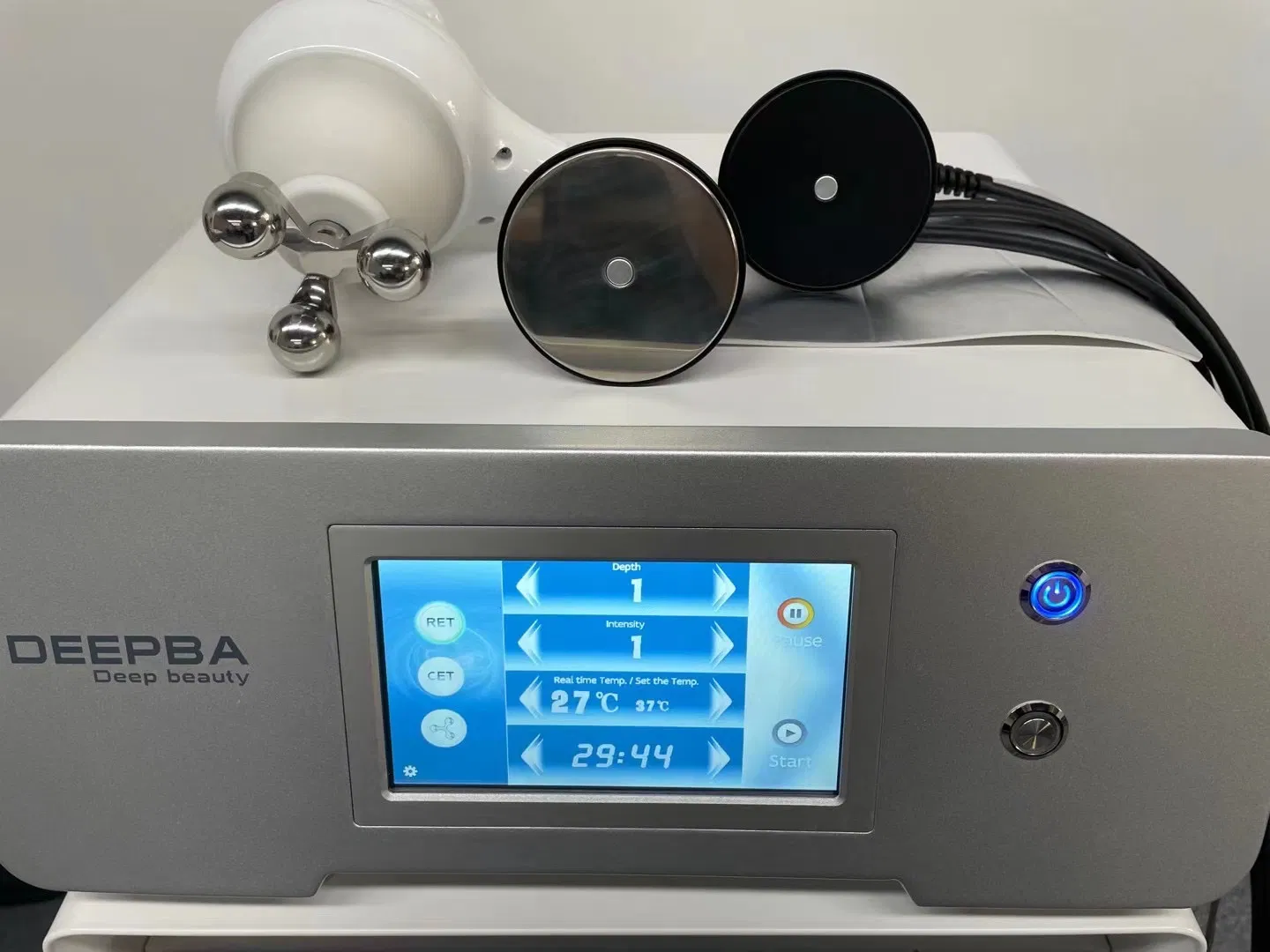 Physio Physical Rehabilitation Diathermy Tecar Therapy Cet Ret RF Device