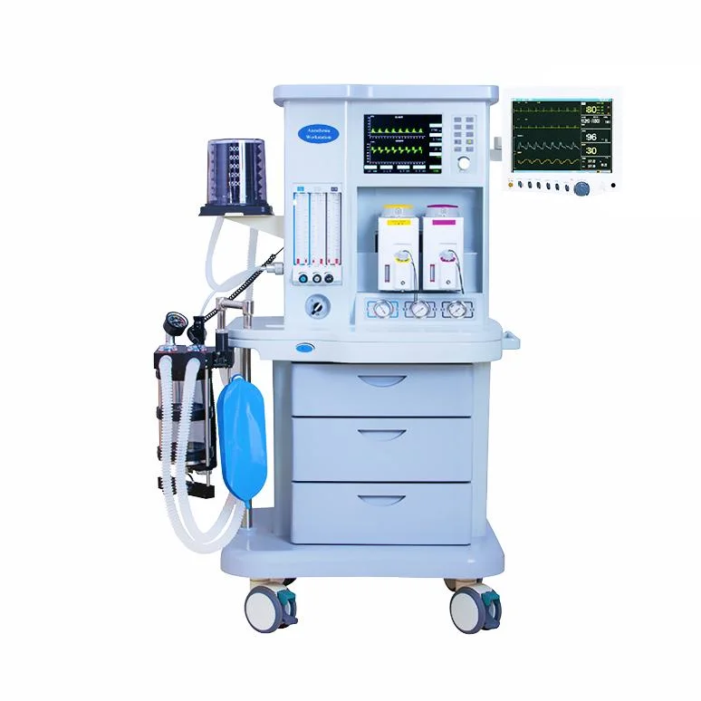 Hot Sale Anesthesia System of ICU &amp; Emergency Factory Supply Hospital Ventilator Medical Equipment.