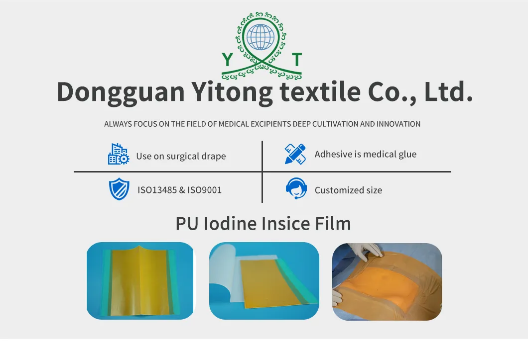 Antimicrobial Iodine Surgical Incise Drape 1