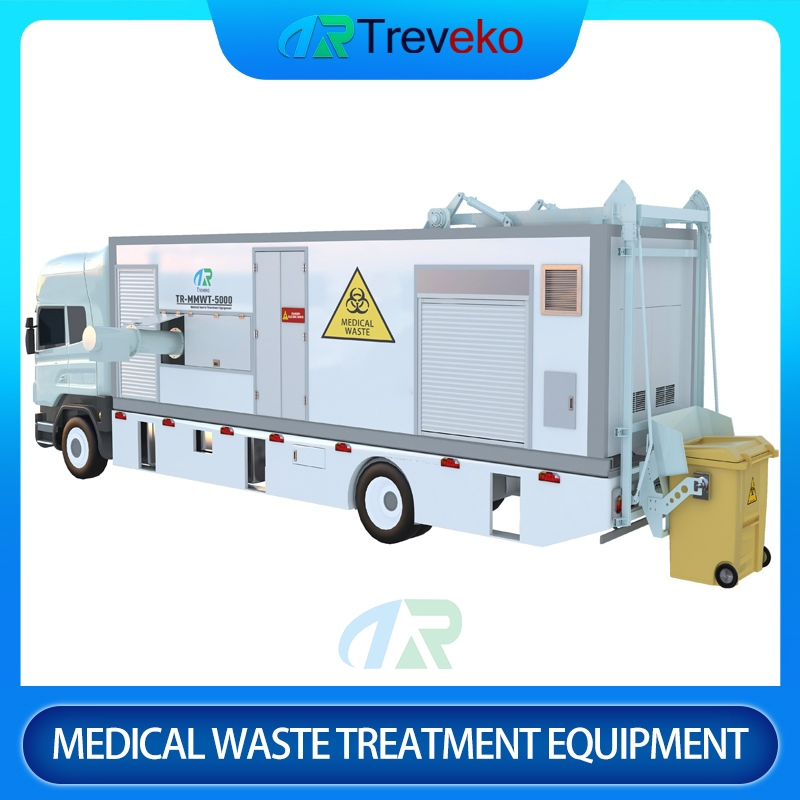 Emergency Mobile Medical Waste Processor Equipment for Surgical Sponges