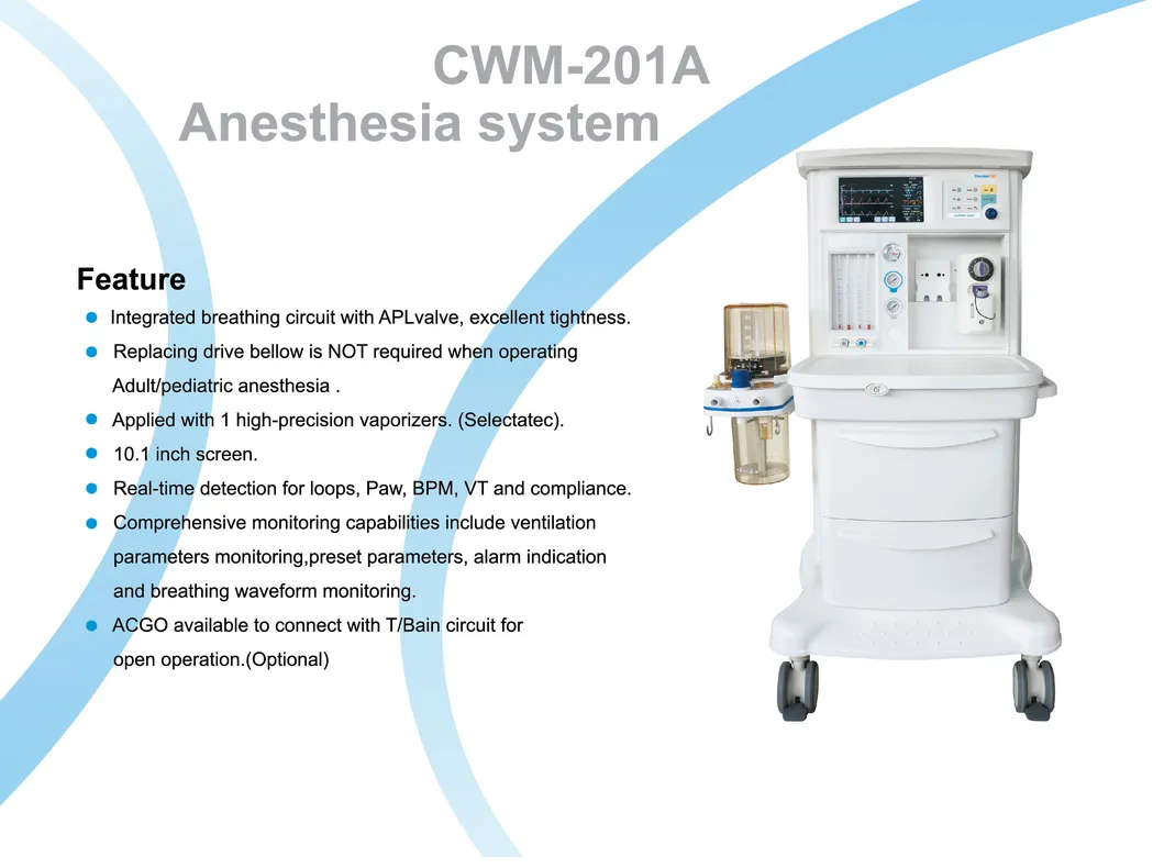 Anesthesia System Overview