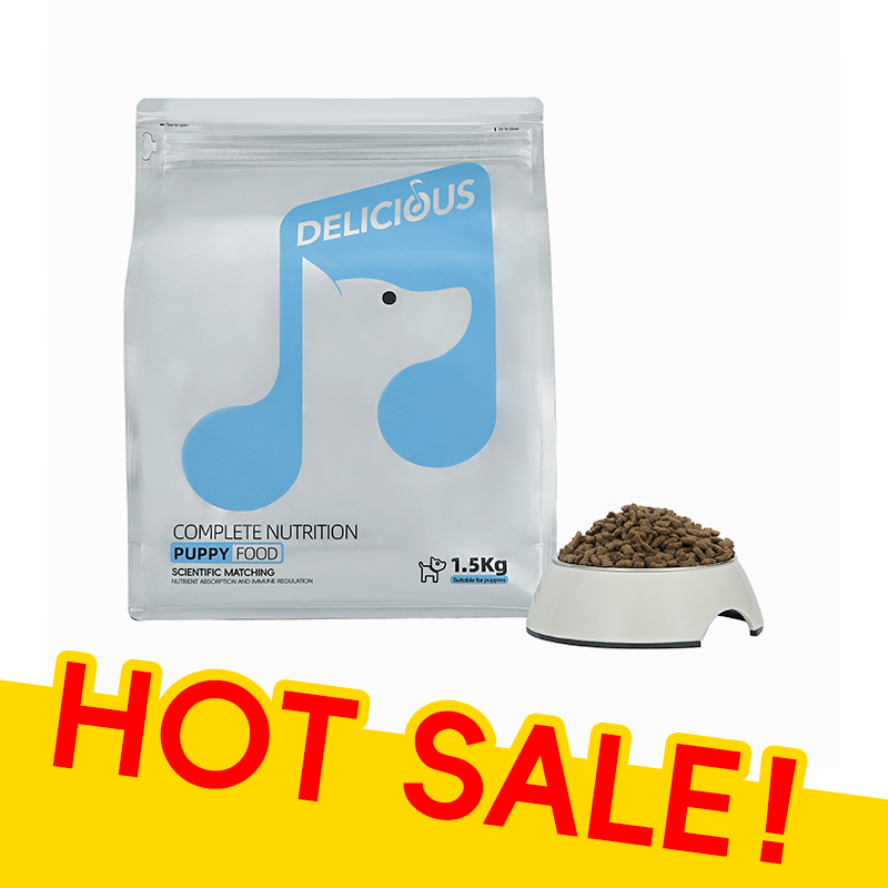 Premium Dehydrated Puppy Food for Optimal Growth 1.5kg &amp; 5kg