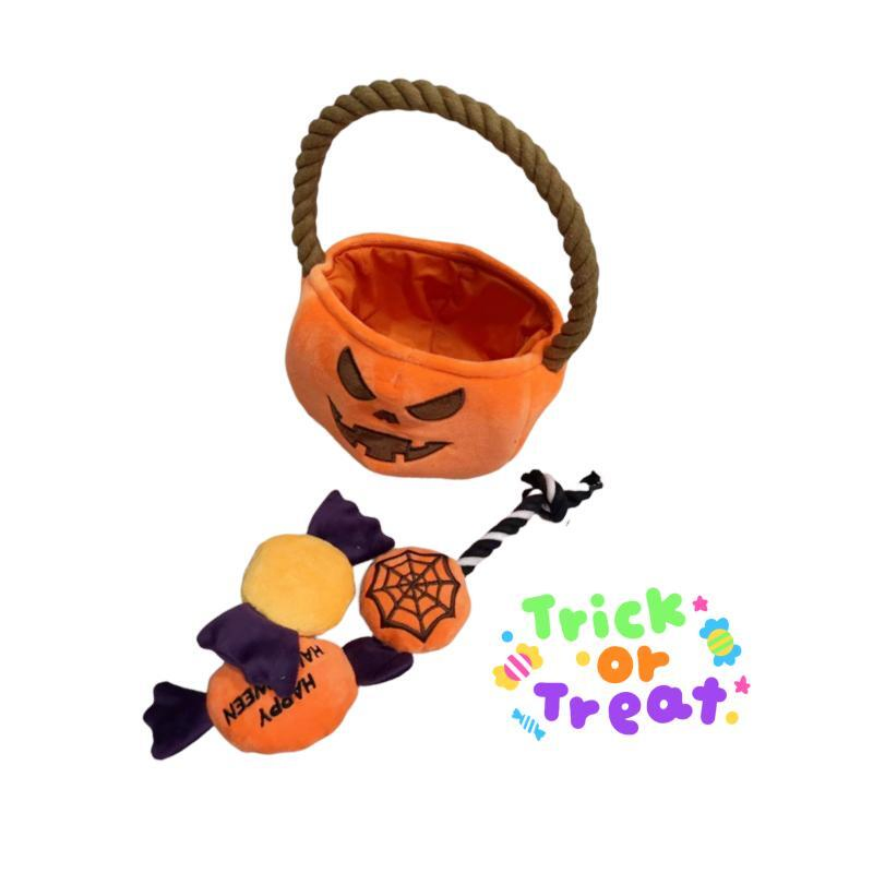 Trick or Treat! Halloween Dog Toys
