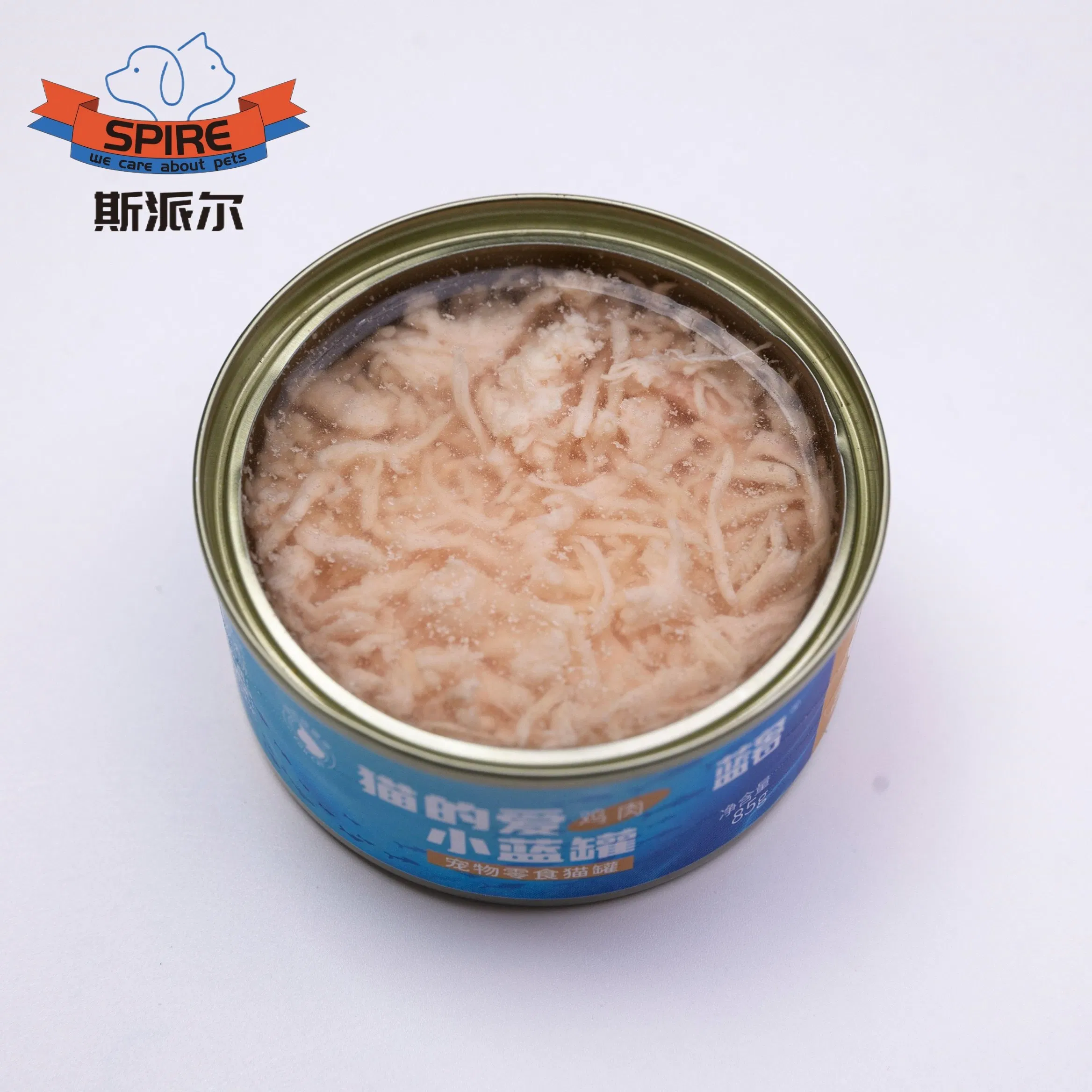 OEM ODM Moist Wet Dog Food Canned Pet Food Wholesale Suppliers 85g Chicken Flavors