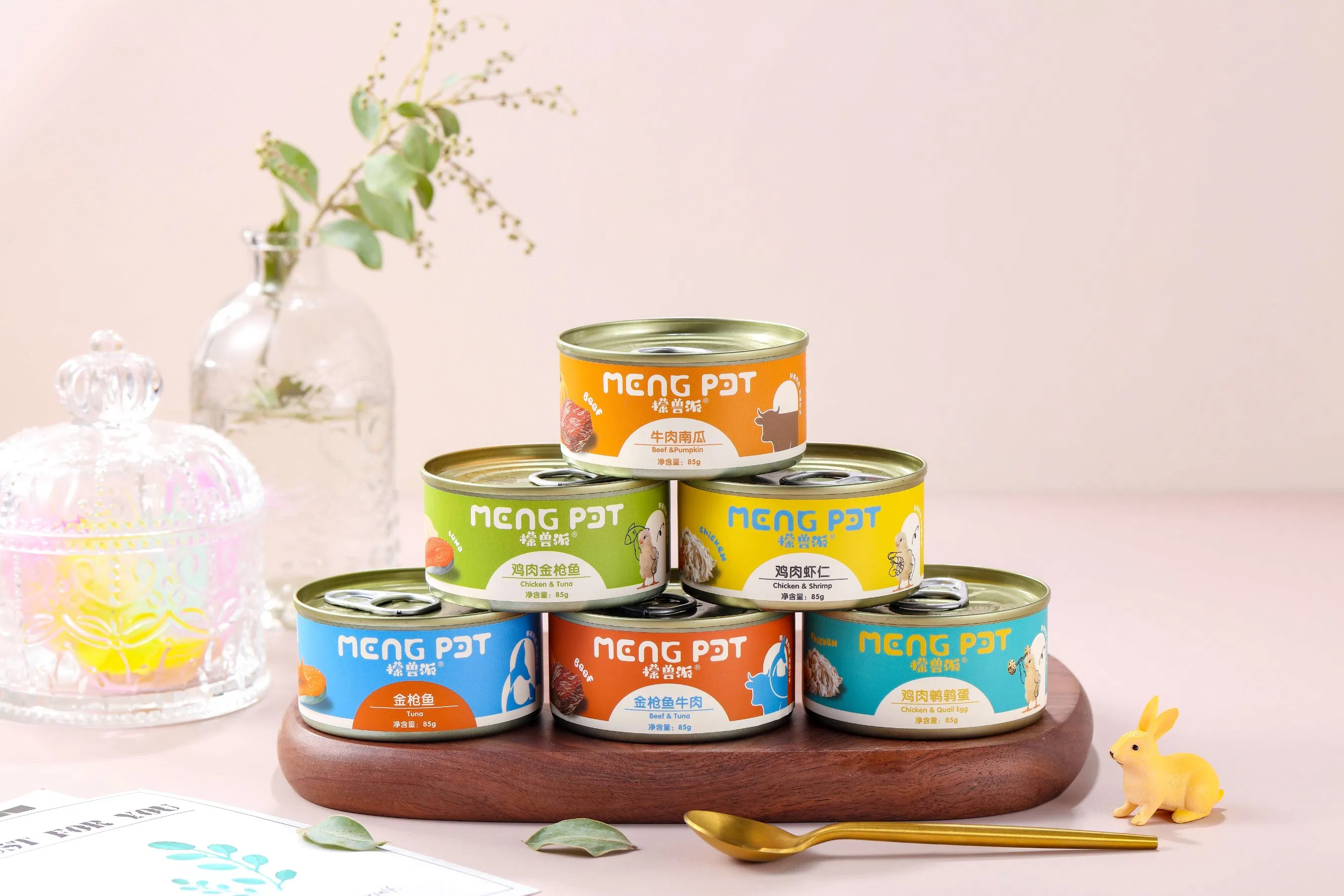 Pet Wet Food Chicken and Tuna Dog Can Eat Cat OEM Canned Wet Food