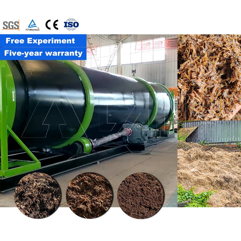 Lane Compost Treatment Tank Vermicomposting Container Organic Fertilizer Fermentation Equipment