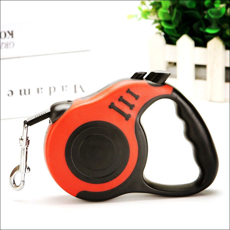 Pet Product Retractable Leash for Senior Dogs with Gentle Retraction Speed Setting