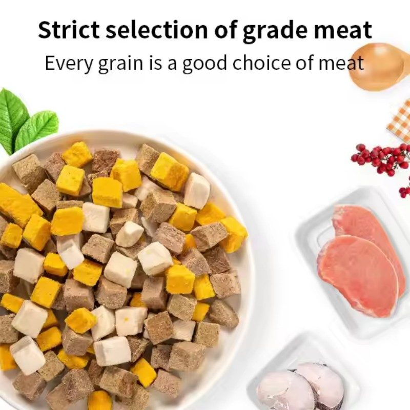 Freeze-Dried Family Bucket Freeze Dried Dehydrated Dog Food