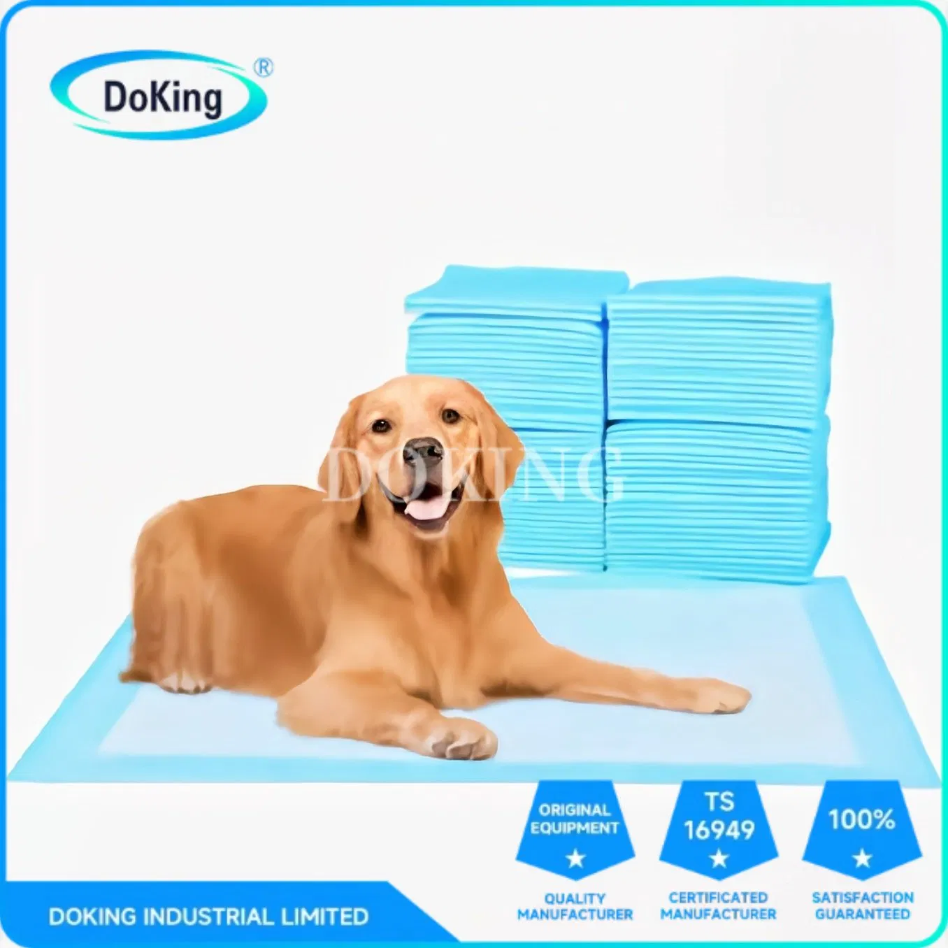 High Quality Disposable Thick Pet Changing Pad Customized for Puppies Factory