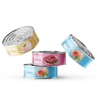 Factory Supplier Premium Tuna Pet Wet Snack Creamy Cat Treat Food for Healthy Skin Wet Food for Cat