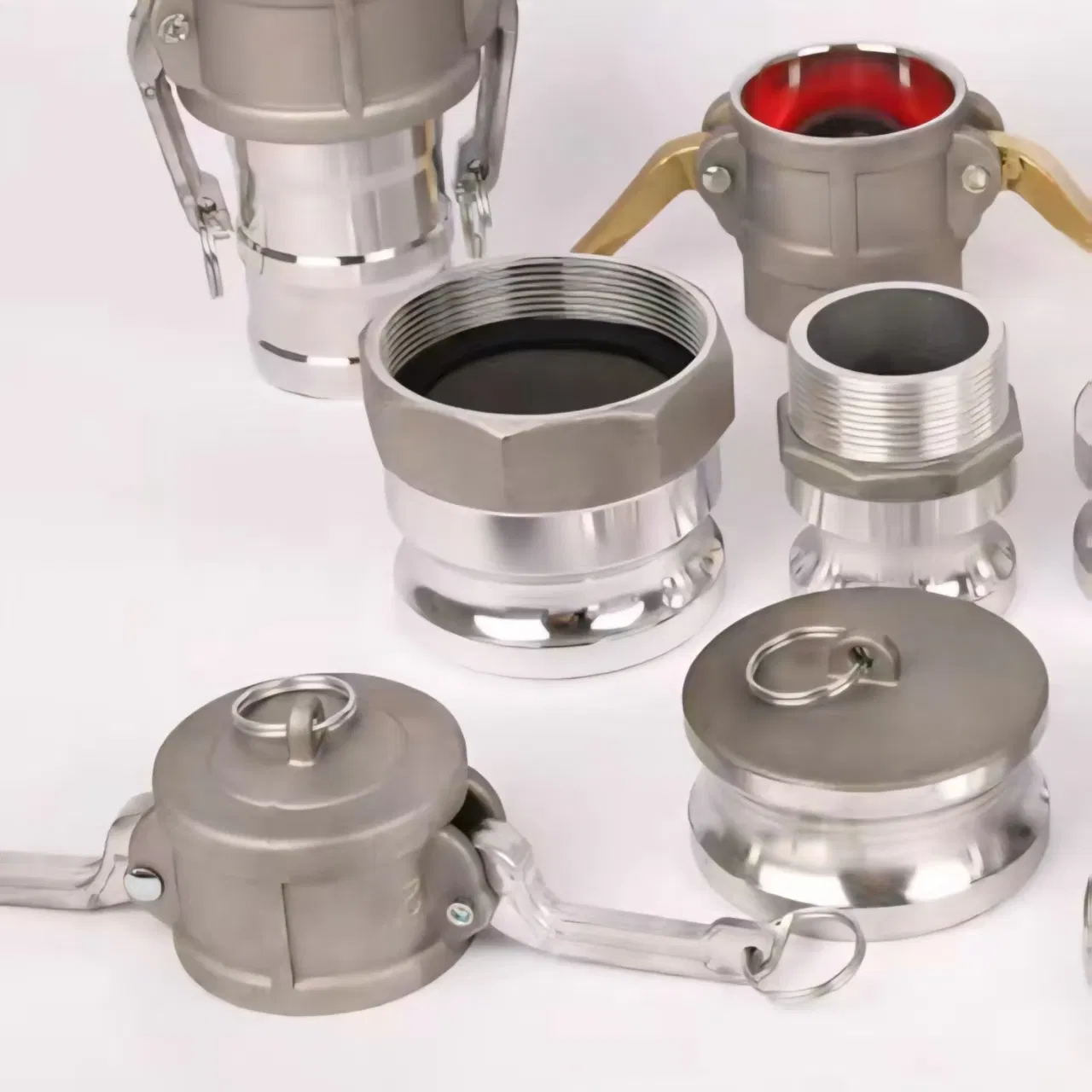 Brass Lever Type Quick Joint for Sanitary Pipeline Food Grade Fluid Connection Accessories