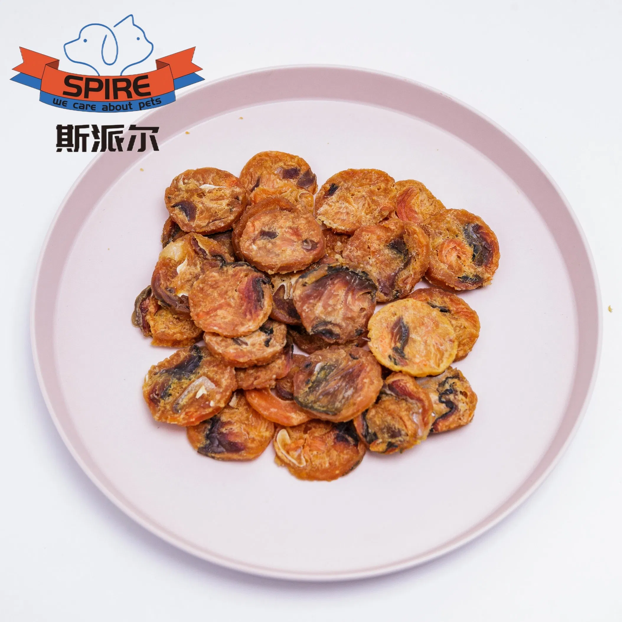 Grain-Free Dehydrated Salmon Chips Dry Dog Food for Sensitive Stomachs