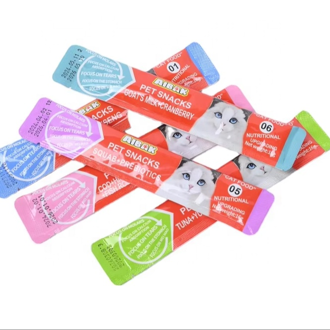 Tempting Best Quality Wet Food Cat Treat Stick for Purring Cats