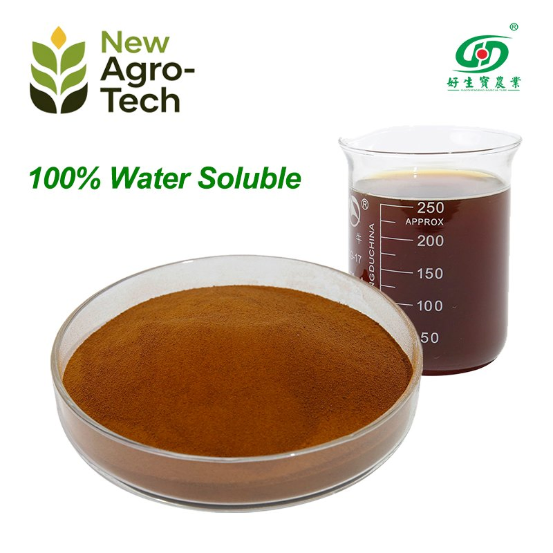Best Quality Water Soluble Fulvic Acid Powder Potassium Fulvate Fertilizer Organic Fulvic Acid
