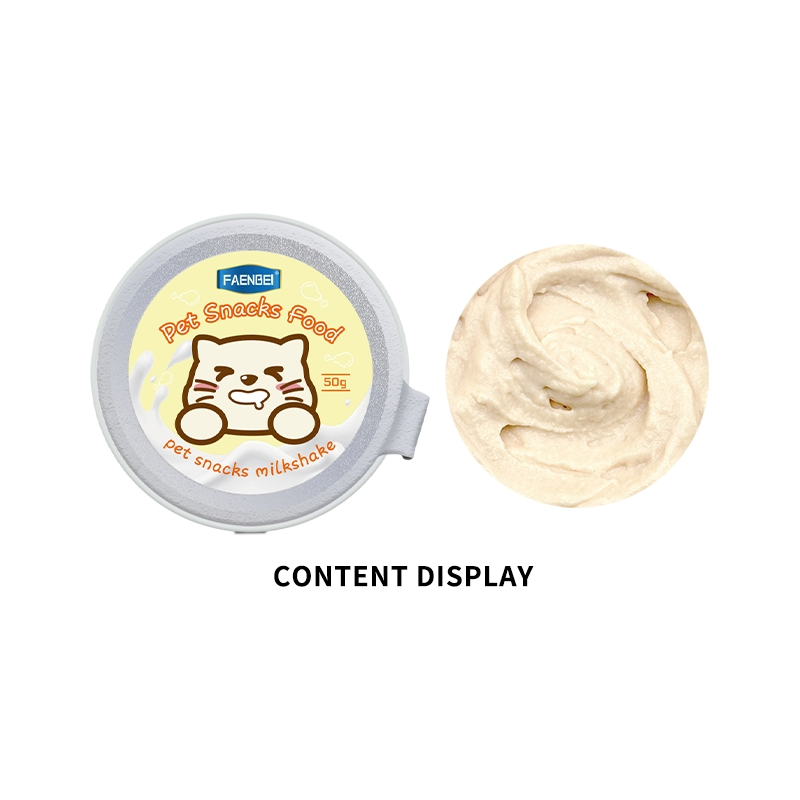 Aluminum Can Pet Food Pet Snack Milk Shake Kucing Alimento Faenbei 50g