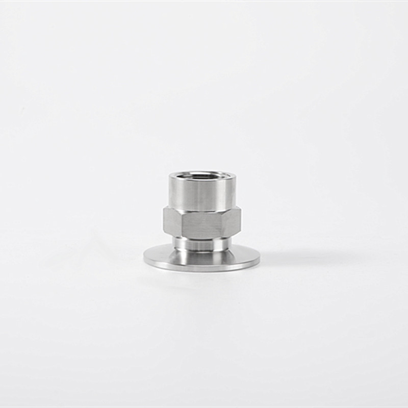 Quick Packed Food Grade Polished Joint Female Ferrule 304 Stainless Steel Sleeve Joint Internal Thread Joint