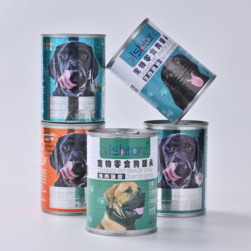 Healthy Gourmet Pet Treats: High-End Canned Wet Dog Food Delights