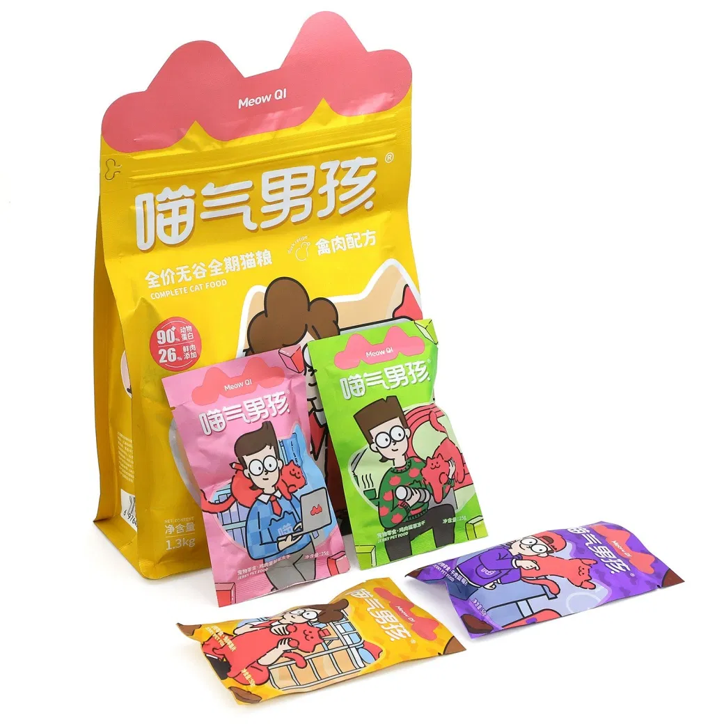 Grain-Free Pet Cat Food Small Breed Dog Food - Mini Kibble for Dental Health &amp; Energy