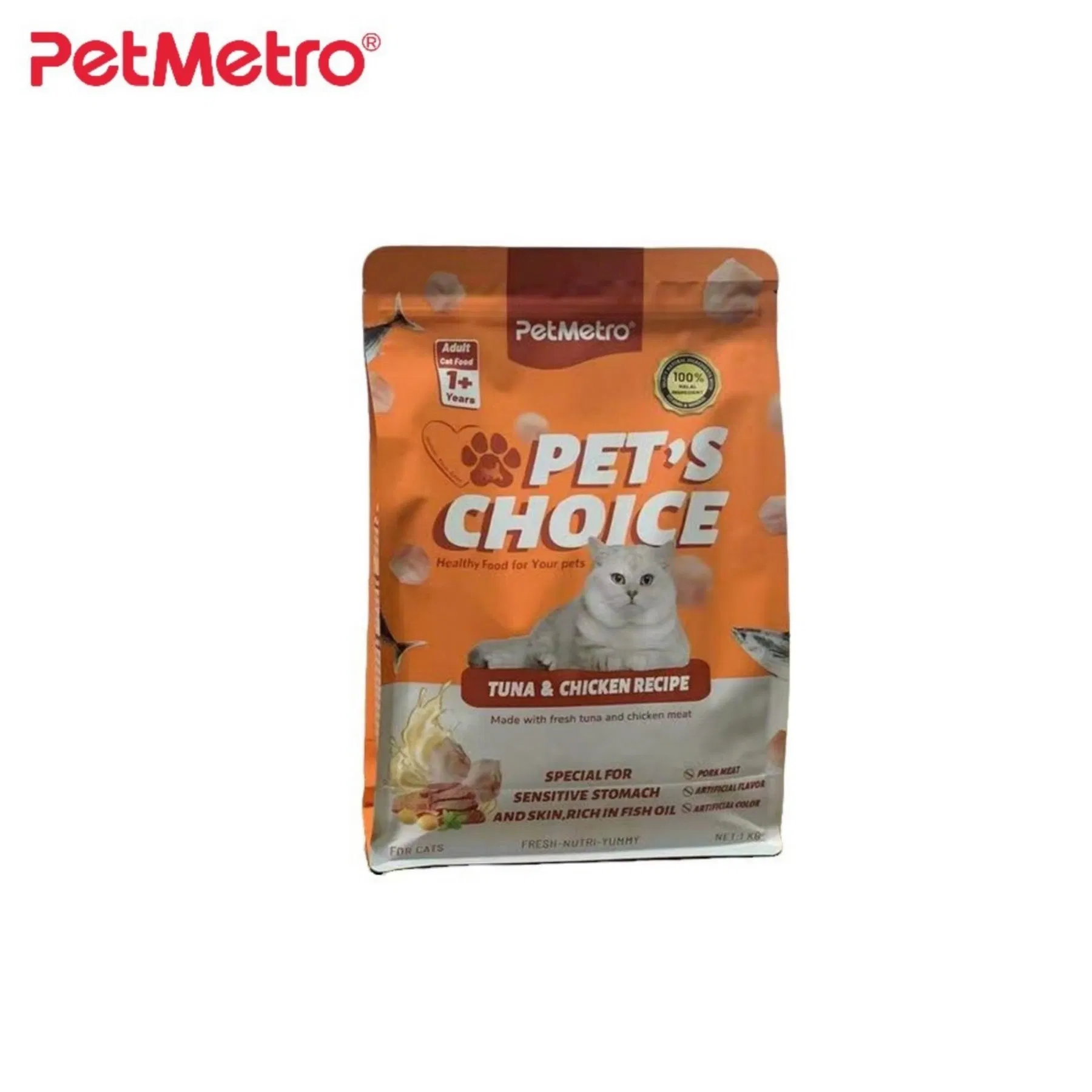 Omega Enriched Cat Kibble with Balanced Organic Diet Dry Cat Food