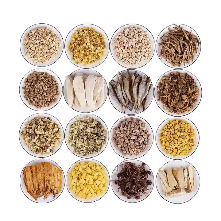 Premium Dehydrated Duck Dog Food Cubes for Healthier Pets