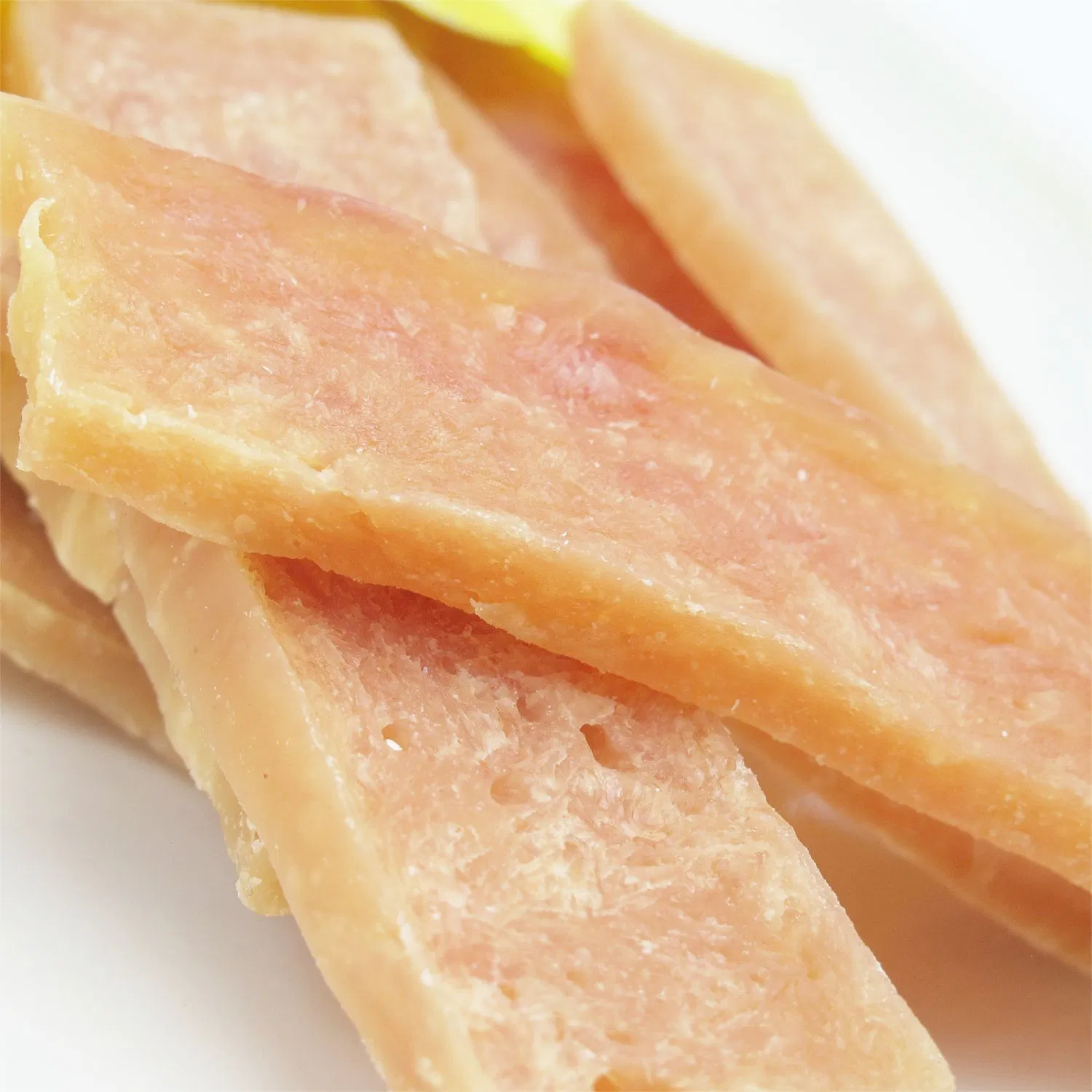 100% Natural Raw Material Healthy Safety Dry Chicken Slice Pet Dried Food Cat Treat Snack