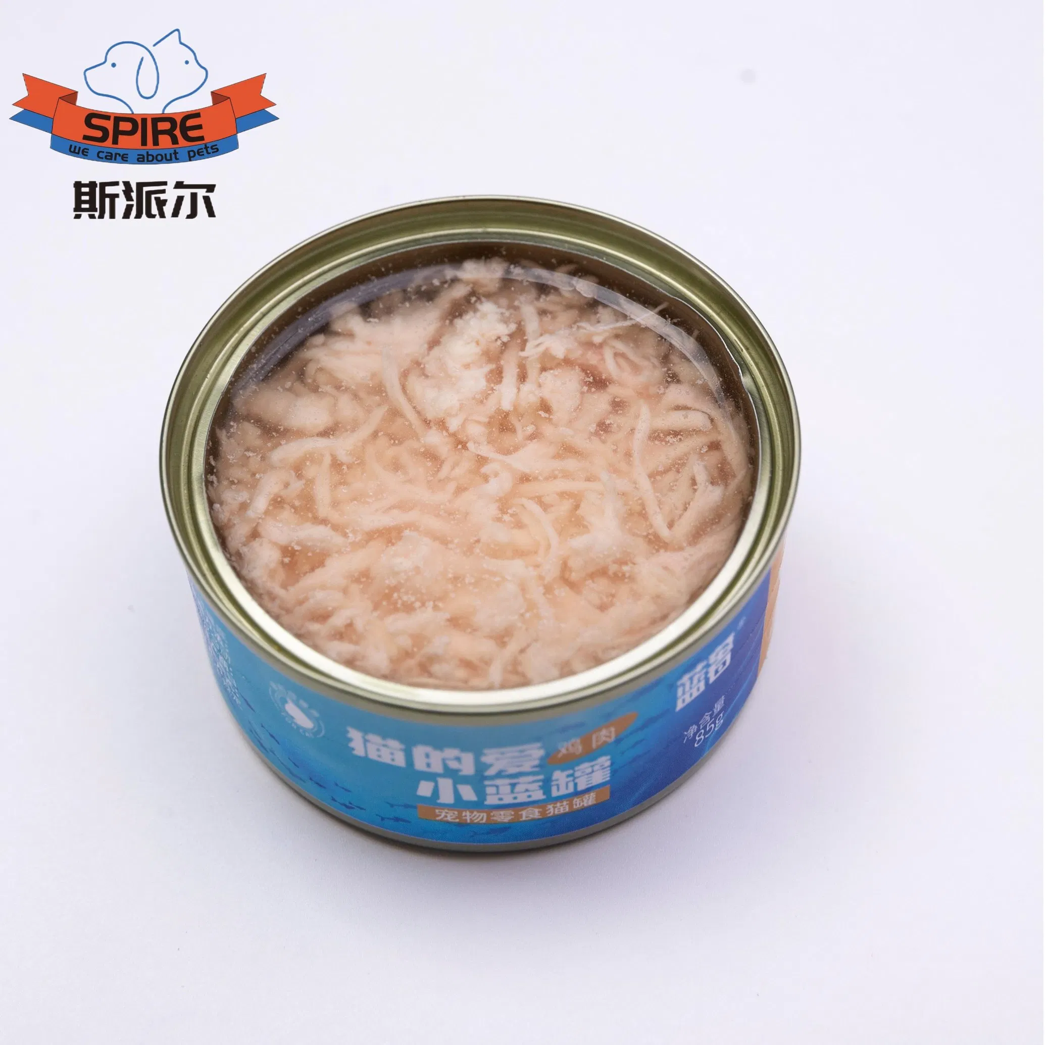 OEM ODM Moist Wet Dog Food Canned Pet Food Wholesale Suppliers 85g Chicken Flavors