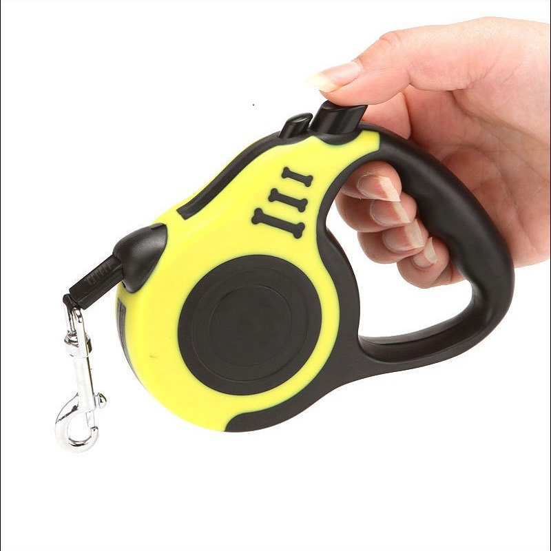 Pet Product Retractable Leash for Senior Dogs with Gentle Retraction Speed Setting