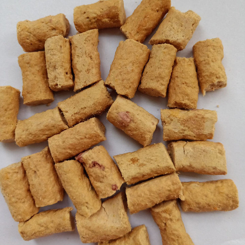 Pet Nutrition Freeze-Dried Raw Bone Meat (beef + salmon) Pet Dog Training Reward Dog Food 500g Pack