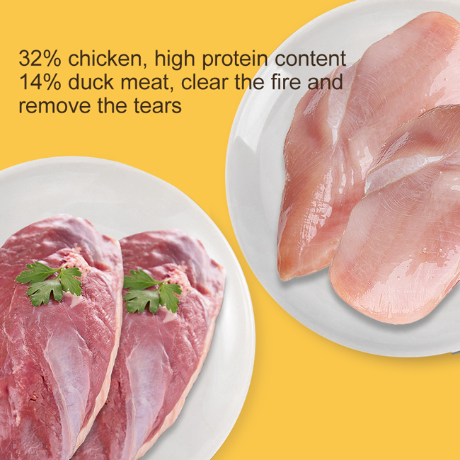 Pet Dog Dry Bichon Frise Staple Food Designed Kibble High Nutrition Protein Rich Health Care Growth 1.5kg