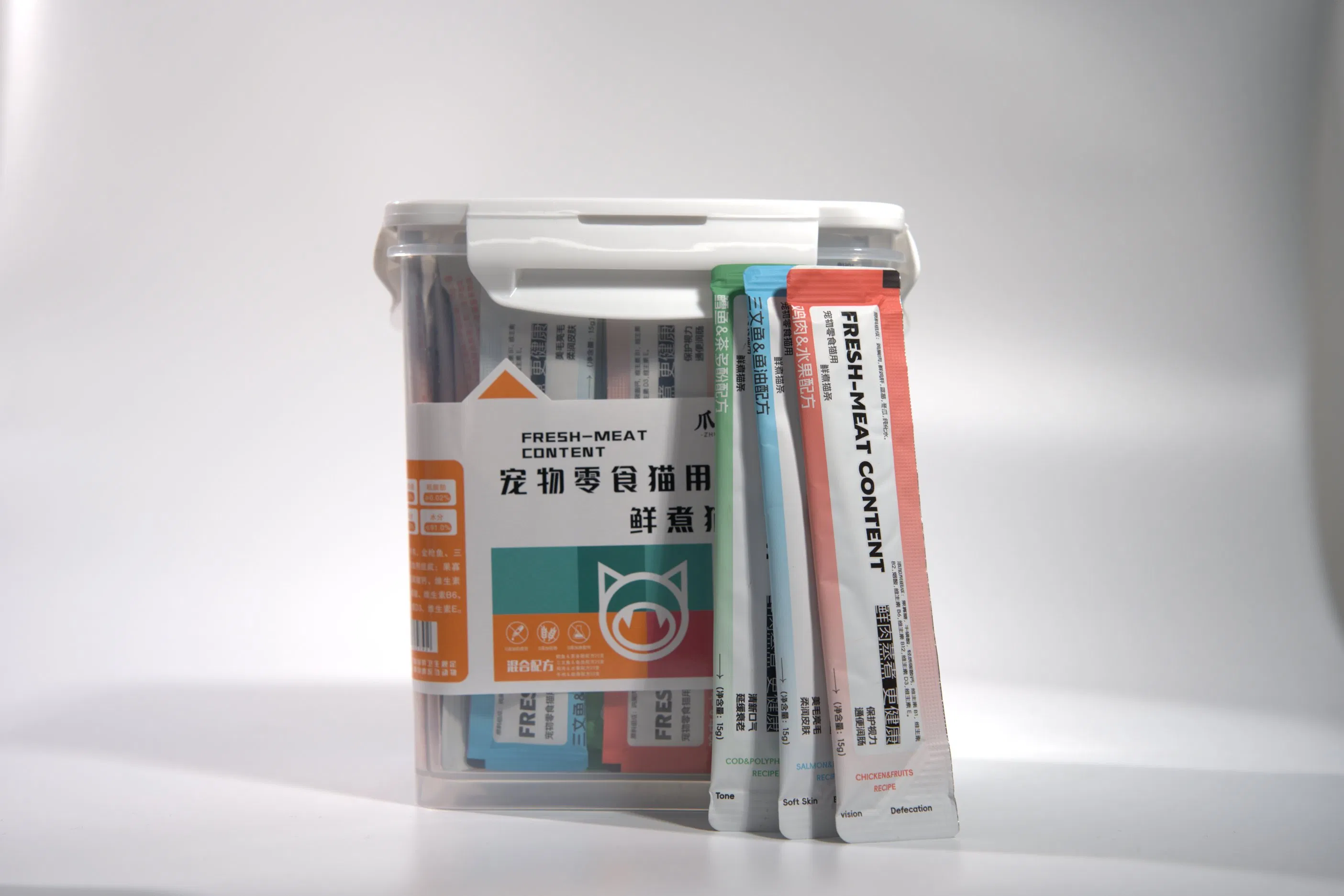 Fresh, Moist and Soft, Palatable and Nutritious Cat Stick