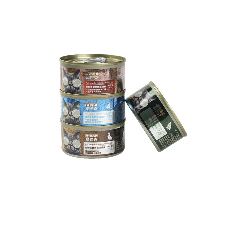 High-Protein Gourmet Wet Cat Food Canned for Pet Enthusiasts