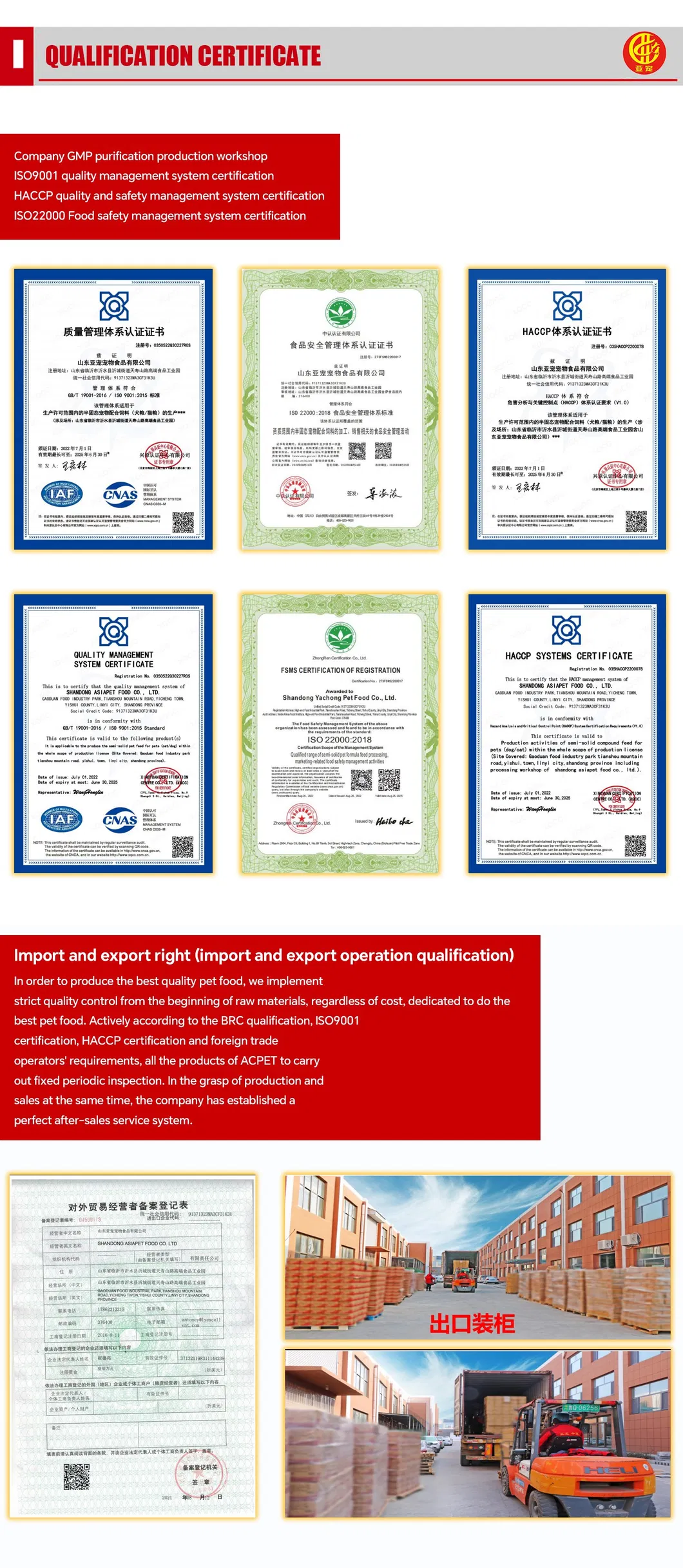 Certificates