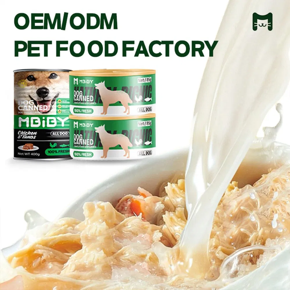 Chicken/Beef/Salmon Mousse Complete Wet Food Pet Food Dog Wet Food Cat Wet Food Canned Food