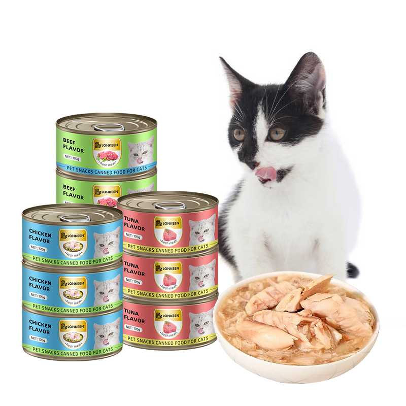 Super Juicy Hypoallergenic Canned Cat Food with Rich Nutrition