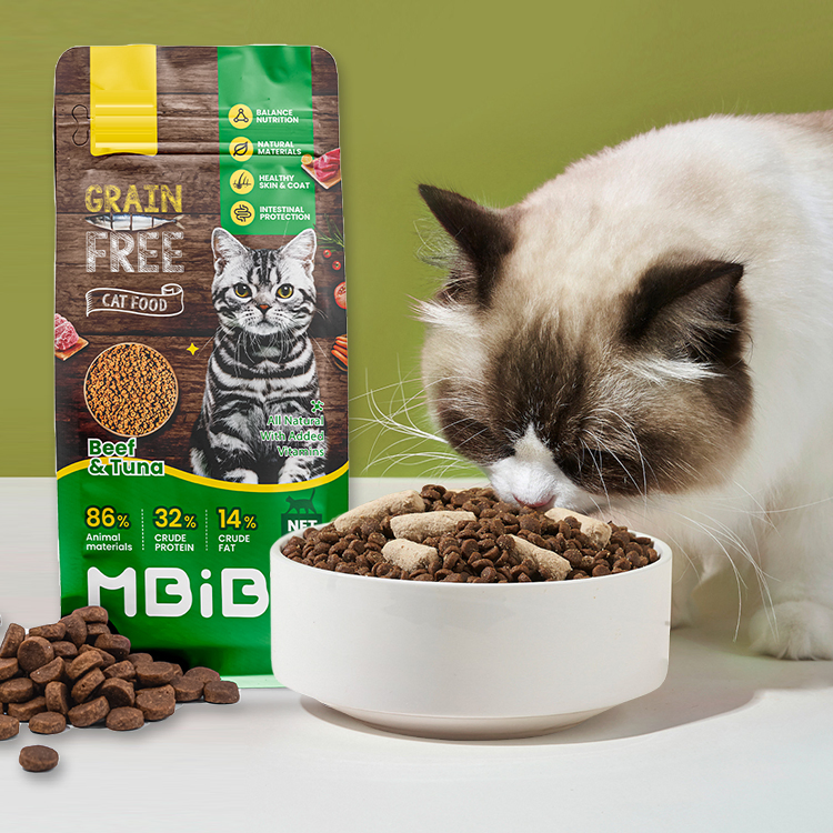 Complete Medium-Sized Cat Dry Food Kibble Delicious Aroma Custom Flavors &amp; Packaging Available Cat Food