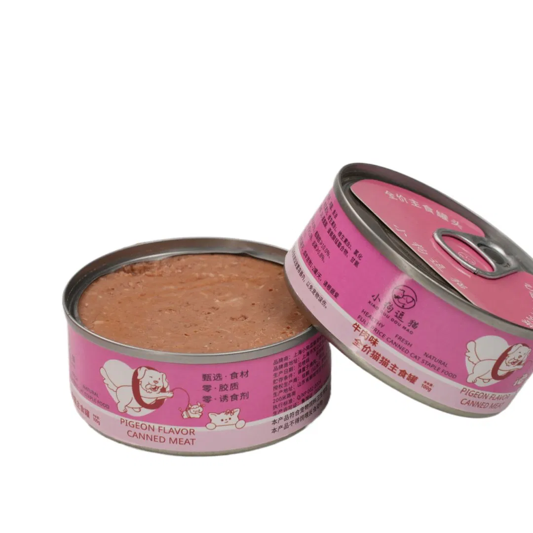 Hypoallergenic Gentle Formula High Moisture Chicken / Tuna / Beef / Cod / Duck / Sea Snack / Fish Broth Sea Canned Pet/Cat Wet Food