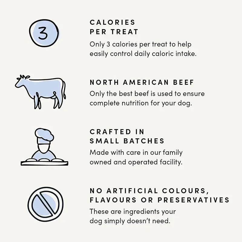 Beef Dog Treats Detail 2