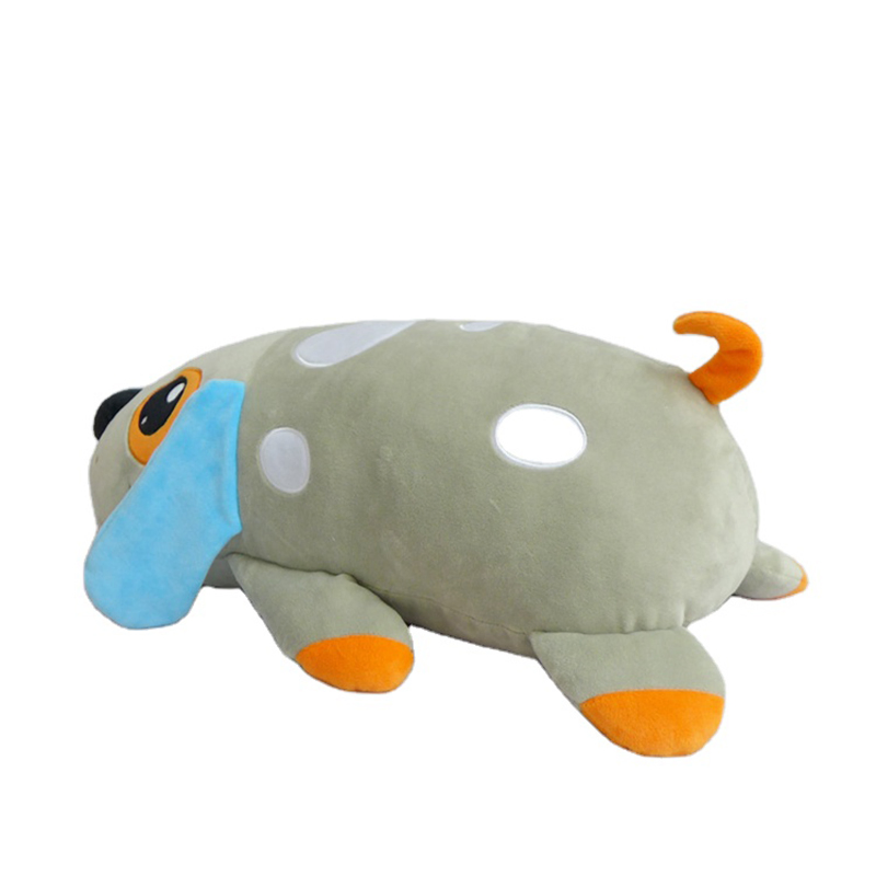OEM Factory Wholesale 40cm Cute Stuffed Animal Soft Dog Shaped Plush Pillow