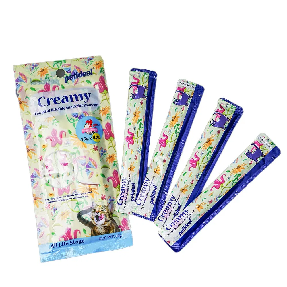 Seafood Delight Semi-Moist Cat Lick Treats by Petideal