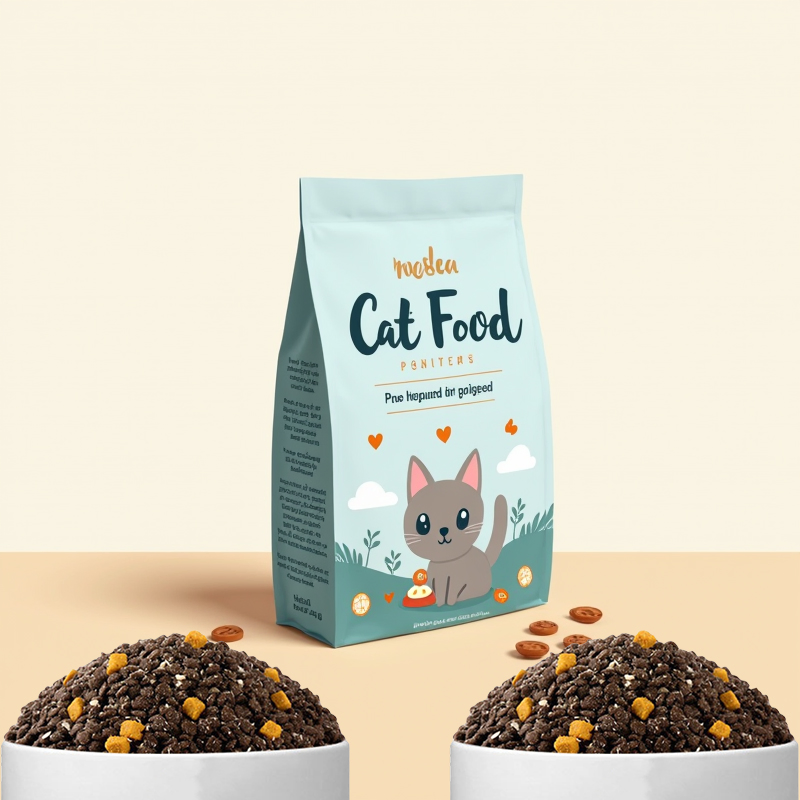OEM Cat Food Factory Exports 10kg High Protein Pet Food Raw Chicken Flavors Customized Shapes All Age Cat Dry Food